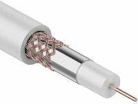 Кабель коаксиальный радиочастотный Rexant RG-59U+CU, 64%, 75 Ом
