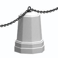 Столбик парковочный СД-3, бетонный