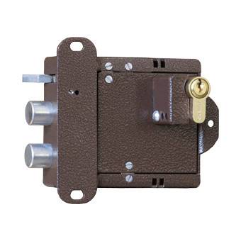 Электромеханический замок накладной Полис 11-01