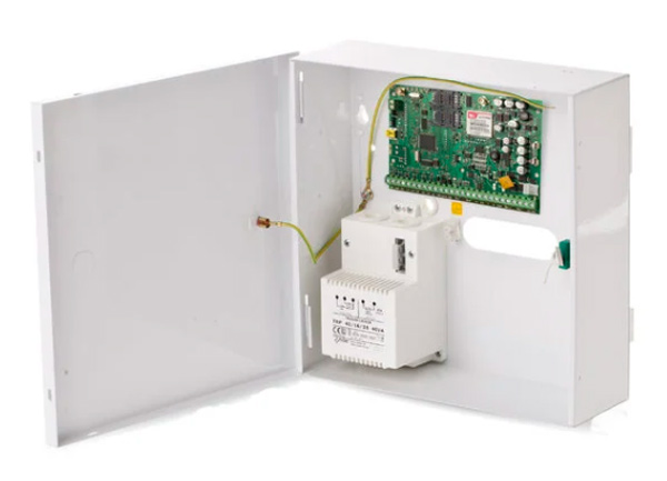 Металлический корпус Eldes ME1 с встроенным трансформатором для охранных GSM панелей ELDES