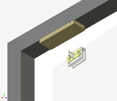 Электромагнитный замок "защелка" AL-250UZ с монтажным комплектом на стекло MK AL-250UZ-Glass