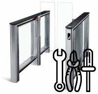 Электронная проходная на базе турникета PERCo-ST-01 и контроллера PERCo CT/L14