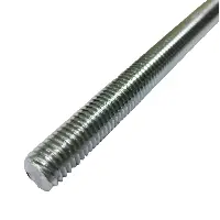 Шпилька резьбовая оцинкованная М10x400 мм, DIN 976, класс прочности 6.8