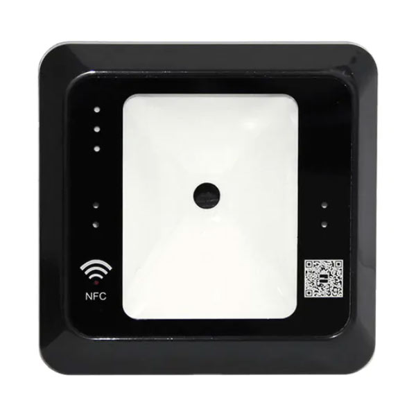 Считыватель штрих и QR кодов и карт Mifare ZKTeco QR50BM, встраиваемый