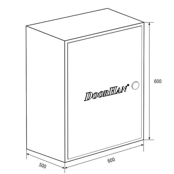 Блок управления боллардами DoorHan CB-HB220-8