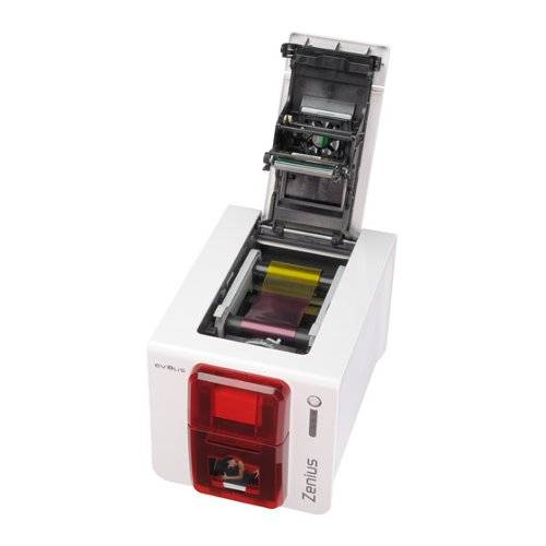 Принтер Zenius Classic, без опций, USB (красный), CardPresso XXS Lite