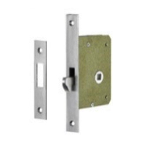 Механический замок dormakaba 402 /55/ F=22 прям. с ответной планкой, для раздвижных дверей