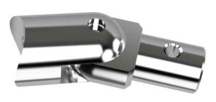 Соединитель шарнирный Ø 32мм НЕРЖ