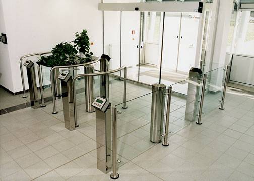 Роторный турникет Gunnebo GlasStile S