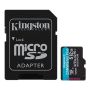 Карта памяти microSDXC UHS-I U3 Kingston Canvas Go 512 ГБ