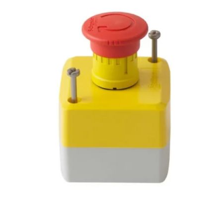 Кнопка аварийной остановки двери dormakaba 68х68мм (красная), поверхностный монтаж