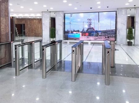 Секция двусторонняя PERCo-STD-01 для турникета PERCo-ST-01 "Скоростной проход" (без крышки и створок)