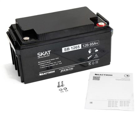 Аккумулятор свинцово-кислотный герметичный SKAT SB 1265