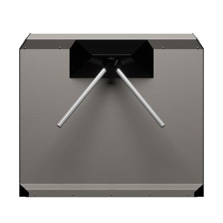 Турникет-дуопод моторизованный тумбовый Rusgate Premier P2-M v.1.1 с памятью на 4000 событий (с автоматическими планками Антипаника)