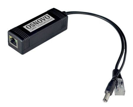 PoE сплиттер Fast Ethernet Osnovo PoE Splitter/2