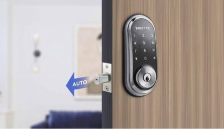 Электронный замок Samsung SHP-DS510 врезной, без ручки