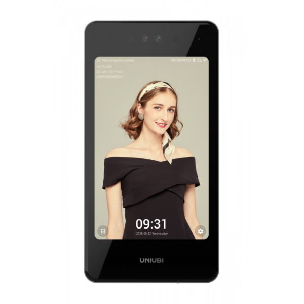 Биометрический терминал распознавания лиц Uface 8 Pro, настенный