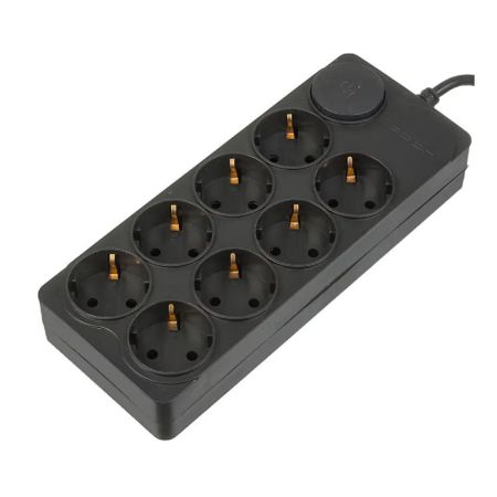 Сетевой фильтр Ippon BK258-16, 5м, черный