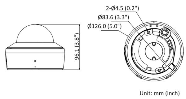 Купольная уличная Wi-Fi IP-камера 2Мп HiWatch DS-I252W(D) (4 мм) с микрофоном Купольная уличная Wi-Fi IP-камера 2Мп HiWatch DS-I252W(D) (4 мм) с микрофоном