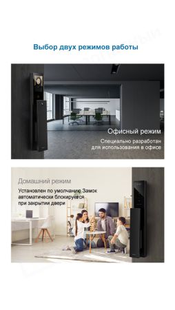 Электронный биометрический замок Moorgen T5+, кристаллы Сваровски, видеоглазок, Face-ID, Wi-Fi, без врезной части