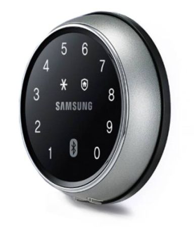Электронный замок Samsung SHS-D607 XMK/EN, накладной без ручки Электронный замок Samsung SHS-D607 XMK/EN, накладной без ручки