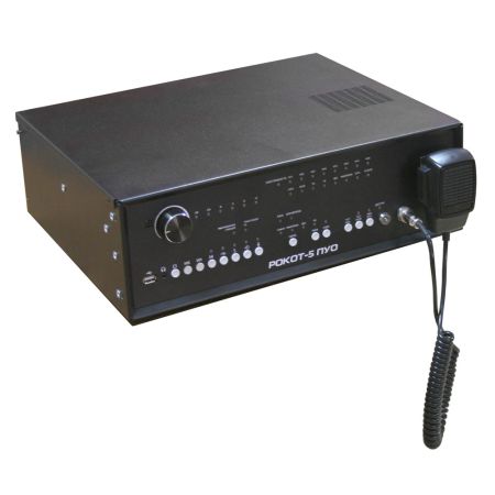 Прибор Рокот-5 ПУО-100 управления системой речевого пожарного оповещения