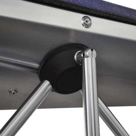 Турникет-трипод тумбовый PERCo-TTD-03.1S из нержавеющей стали (с планками)