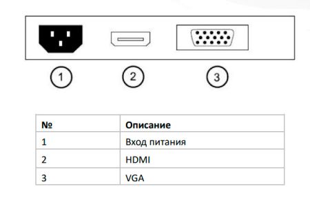 Монитор 23,8" HikVision DS-D5024FN55