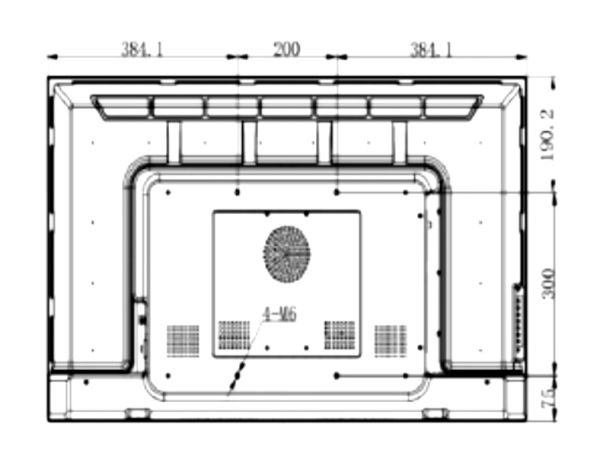 Монитор TFT-LED 43" HikVision DS-D5043FL-B