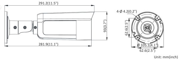 Уличная IP-видеокамера 4Мп HikVision DS-2CD2T47G2-L(C) (4 мм) с технологиями ColorVu и AcuSense