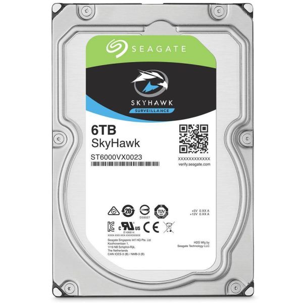 Жесткий диск Seagate SkyHawk 6 ТБ ST6000VX0023