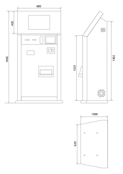Автоматическая касса уличного исполнения ParkCity PC-AutoCash