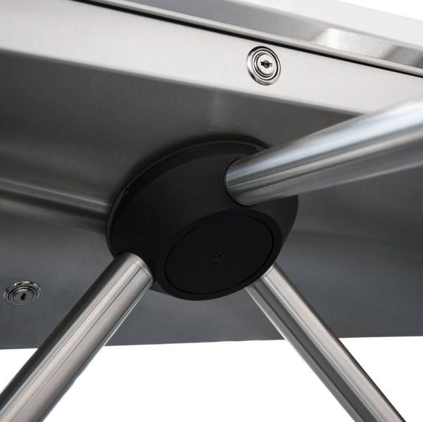 Турникет-трипод тумбовый PERCo-TB01.1 из нержавеющей стали (с механическими планками Антипаника)