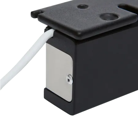 Электромагнитный замок AccordTec ML-200K-3 Premium Black с планкой