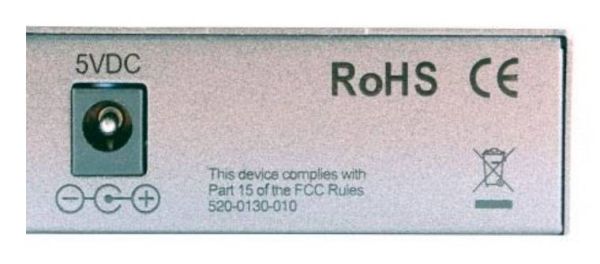 Оптический медиаконвертер Ethernet Osnovo OMC-100-11S5a до 20 км