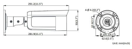 Уличная IP-видеокамера 4Мп HikVision DS-2CD2T47G1-L с технологией ColorVu