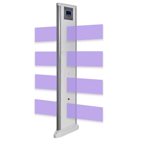 Металлодетектор монопанель RADARPLUS MONO 03, 6-ти зонный, 2х700 мм