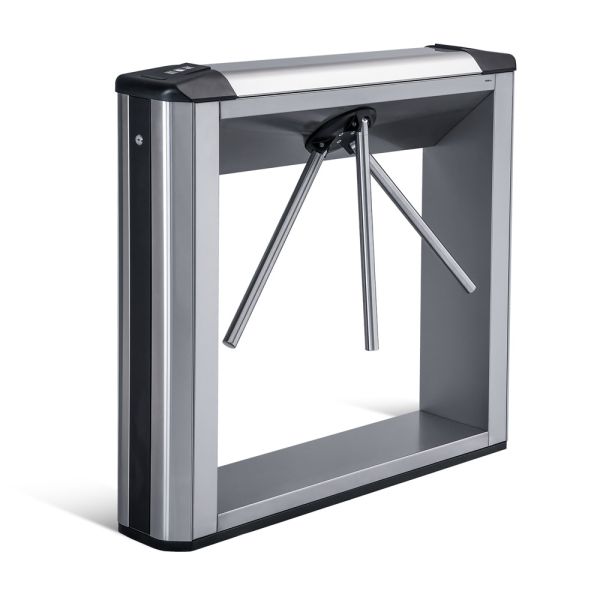 Турникет-трипод тумбовый PERCo-TB01.9A из нержавеющей стали (с автоматическими планками Антипаника)