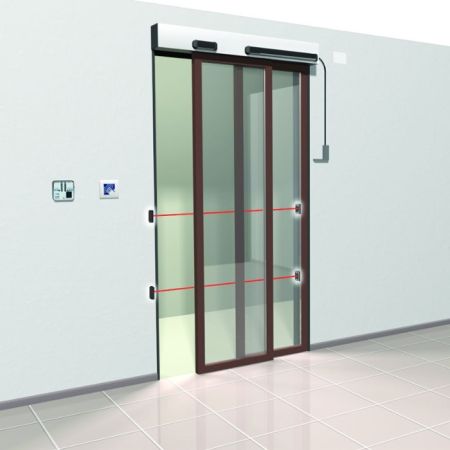 Автоматические раздвижные двери Came FLUO SLT / SLTE Telescopic