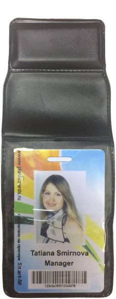 Бейдж виниловый вертикальный на магните (62х90)