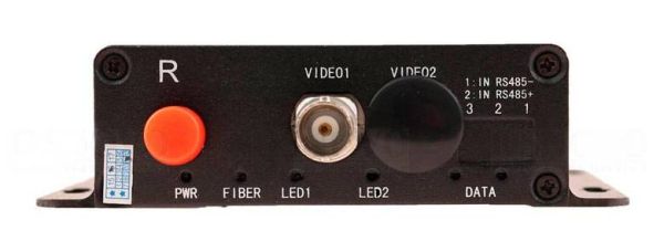 Оптический приёмник видеосигнала Osnovo RA-H/1F по оптоволокну до 20км