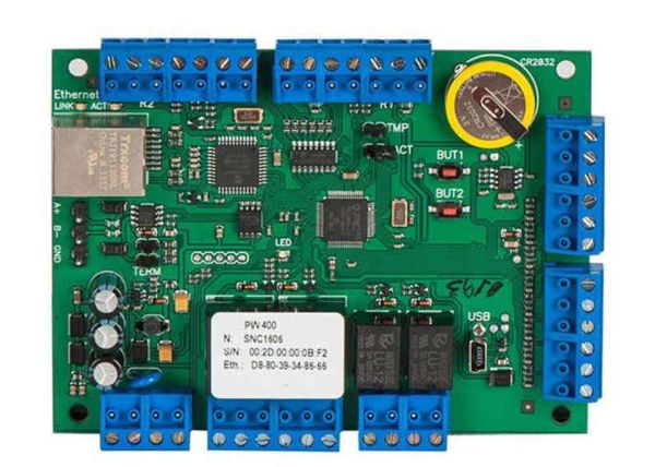 Сетевой IP-контроллер ProxWay PW-400 EU v.2 в металлическом корпусе (до -40С)
