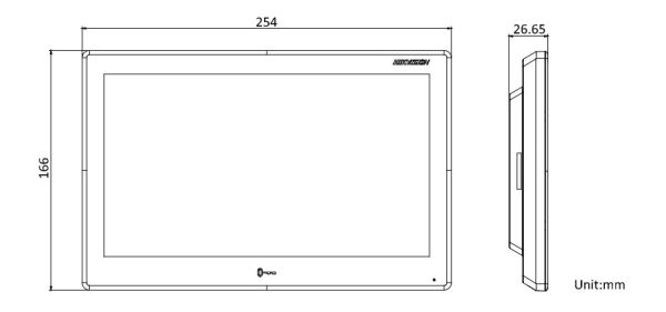 IP-видеодомофон 10.1″ HikVision DS-KH9510-WTE1(B) с питанием по PoE