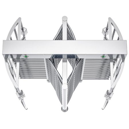 Полноростовой двухпроходной роторный турникет Блокпост РСТ 1200