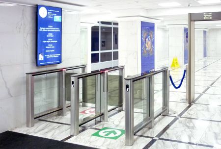 Секция двусторонняя PERCo-STD-01 для турникета PERCo-ST-01 "Скоростной проход" (без крышки и створок)