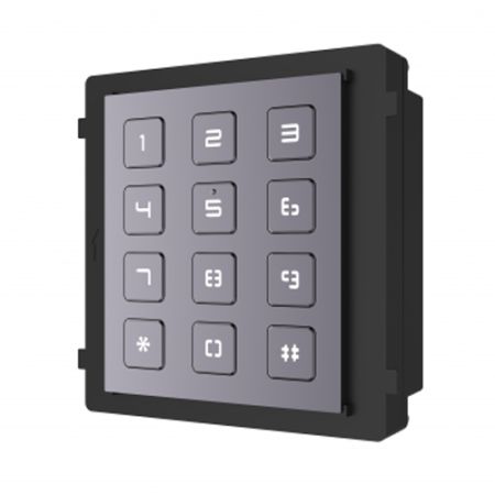 Модуль клавиатуры с подсветкой Hikvision DS-KD-KP для вызывной панели
