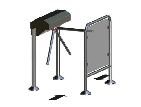 Трехштанговый турникет-трипод Gotschlich Dolomit 3-Arm (6DOL3AEB)