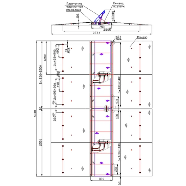 Дорожный блокиратор Silar ПЗП 5000 ГН гидравлический, накладной Дорожный блокиратор Silar ПЗП 5000 ГН гидравлический, накладной