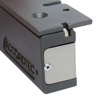 Электромагнитный замок AccordTec ML-200K-3 Premium Grey с планкой