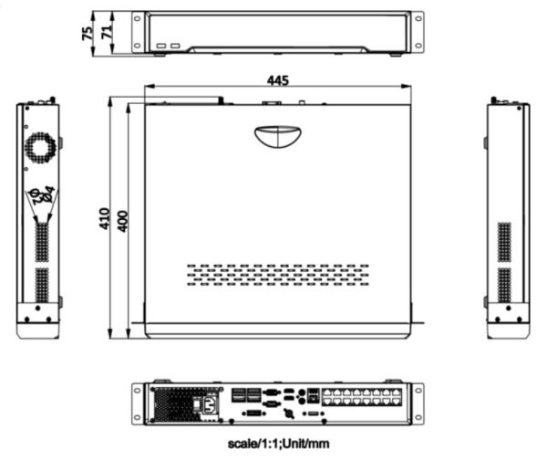 32-канальный сетевой РоЕ-видеорегистратор 8K HikVision DS-7732NI-M4/16P
